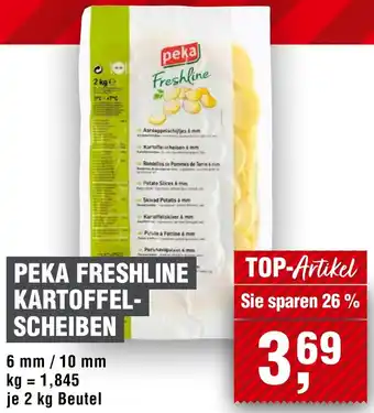 Handelshof Peka freshline kartoffelscheiben Angebot