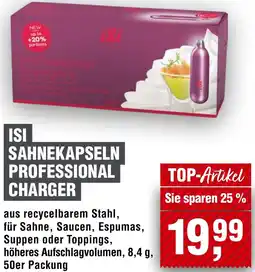 Handelshof ISI Sahnekapseln professional charger Angebot