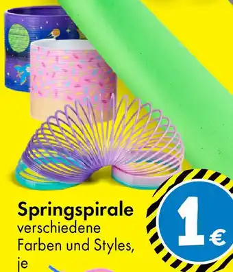 TEDi Springspirale Angebot