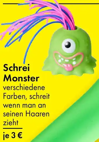 TEDi Schrei Monster Angebot