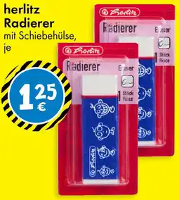 TEDi herlitz Radierer Angebot