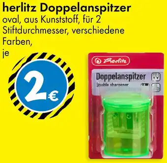 TEDi herlitz Doppelanspitzer Angebot
