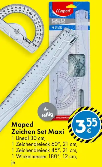 TEDi Maped Zeichen Set Maxi Angebot