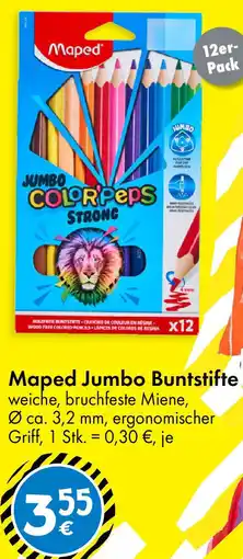 TEDi Maped Jumbo Buntstifte Angebot