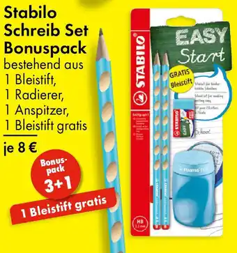 TEDi Stabilo Schreib Set Bonuspack Angebot