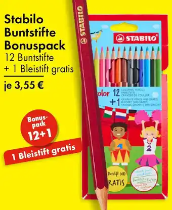 TEDi Stabilo Buntstifte Bonuspack Angebot