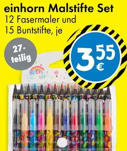 TEDi einhorn Malstifte Set Angebot