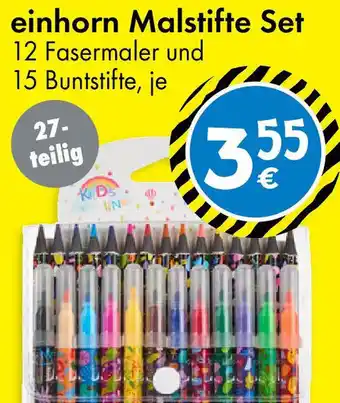 TEDi einhorn Malstifte Set Angebot