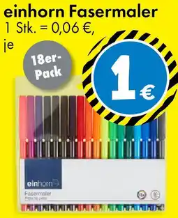TEDi einhorn Fasermaler Angebot