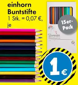 TEDi einhorn Buntstifte Angebot
