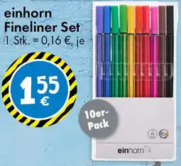TEDi einhorn Fineliner Set Angebot