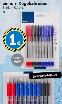 TEDi einhorn Kugelschreiber Angebot