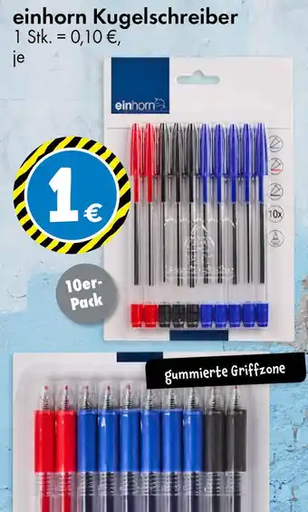 TEDi einhorn Kugelschreiber Angebot
