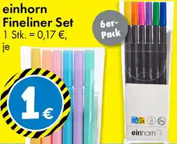 TEDi einhorn Fineliner Set Angebot