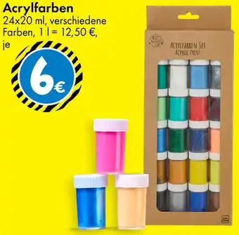 TEDi Acrylfarben Angebot