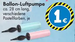 TEDi Ballon-Luftpumpe Angebot
