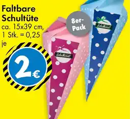 TEDi Faltbare Schultüte Angebot