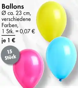 TEDi Ballons Angebot