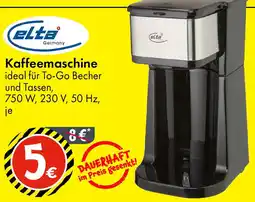 TEDi elta Kaffeemaschine Angebot