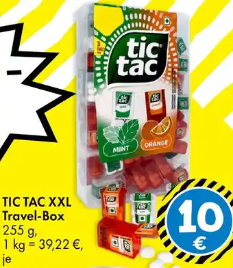 TEDi TIC TAC XXL Travel-Box Angebot