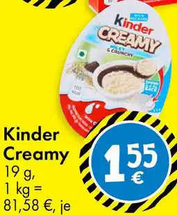 TEDi Kinder Creamy Angebot