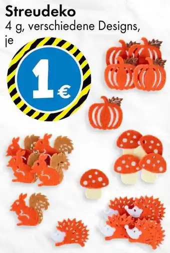 TEDi Streudeko Angebot