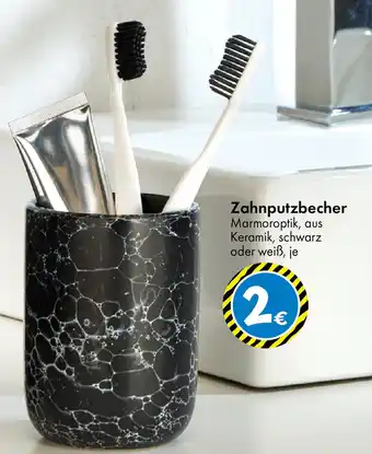 TEDi Zahnputzbecher Angebot