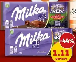 PENNY MILKA Schokolade Angebot