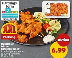 PENNY MÜHLENHOF Frisches Hähnchen-Kebap Angebot