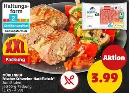 PENNY MÜHLENHOF Frisches Schweine-Hackfleisch Angebot