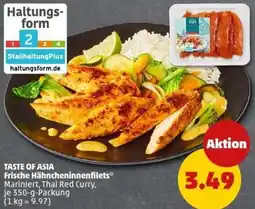 PENNY TASTE OF ASIA Frische Hähncheninnenfilets Angebot