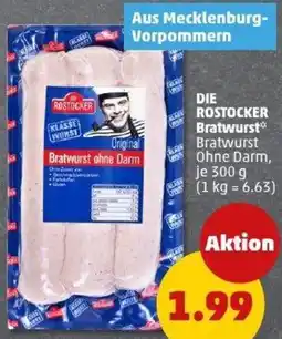 PENNY DIE ROSTOCKER Bratwurst Angebot