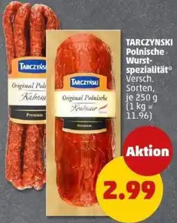 PENNY TARCZYNSKI Polnische Wurstspezialität Angebot