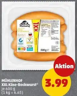 PENNY MÜHLENHOF XXL Käse-Bockwurst Angebot
