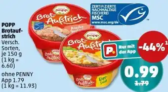 PENNY POPP Brotaufstrich Angebot
