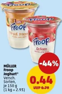 PENNY MÜLLER Froop Joghurt Angebot