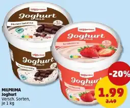 PENNY MILPRIMA Joghurt Angebot