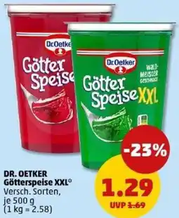PENNY DR. OETKER Götterspeise XXL Angebot