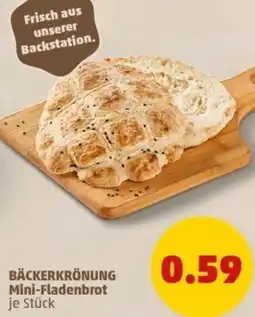 PENNY BÄCKERKRÖNUNG Mini-Fladenbrot Angebot