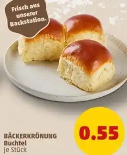PENNY BÄCKERKRÖNUNG Buchtel Angebot