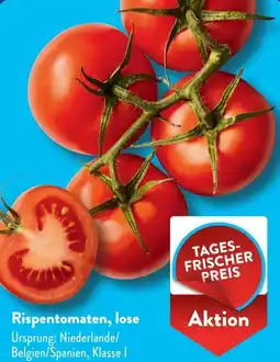 Aldi Süd Rispentomaten, lose Angebot