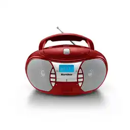 Netto Marken-Discount Karcher RR5025-R Boombox mit CD-Player und Radio Angebot