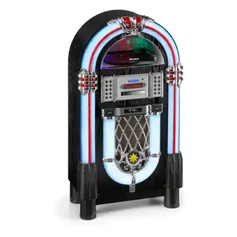 Netto Marken-Discount Karcher JB6608D Jukebox mit Plattenspieler, CD-Player, DAB+, Bluetooth und USB Angebot