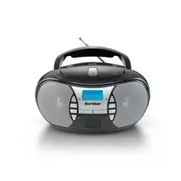 Netto Marken-Discount Karcher RR5025-B Boombox mit CD-Player und Radio Angebot