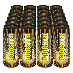 Netto Marken-Discount Booster Energy Drink Exotic Zero 0,33 Liter Dose, 24er Pack Angebot