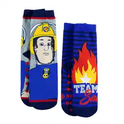 Netto Marken-Discount Kinder Lizenz ABS Socken 2er - Fireman Sam - Gr. 27/30 - versch. Lizenzen & Größen Angebot