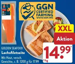 Aldi Süd GOLDEN SEAFOOD Lachsfiletseite Angebot