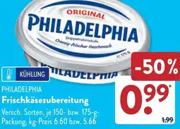 Aldi Süd PHILADELPHIA Frischkäsezubereitung Angebot