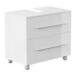 Netto Marken-Discount Mondial Universal Unterbau auf Standfüßen 70 cm SoftClose weiss hochglanz Angebot