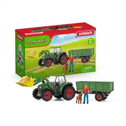Netto Marken-Discount Schleich Traktor mit Anhänger Angebot